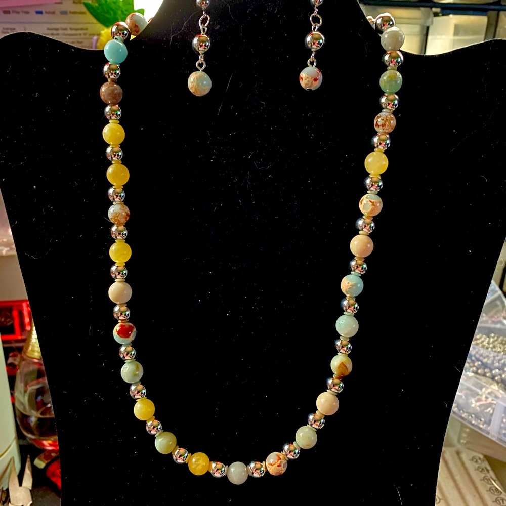 handmade custom jewelry set